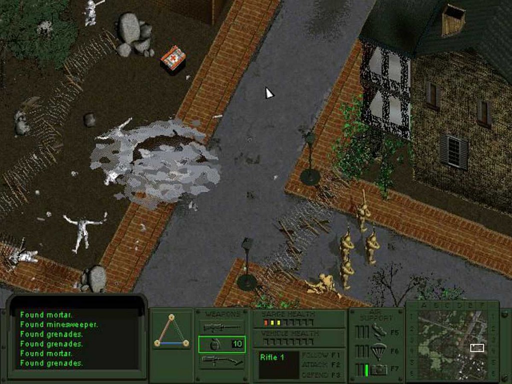 První hra Army Men z roku 1998