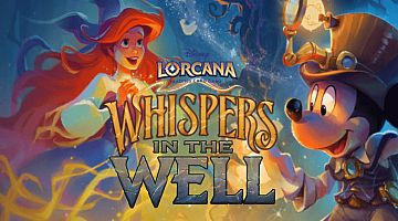 disney lorcana whispers in the well logo