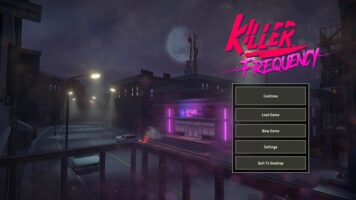 killer frequency menu