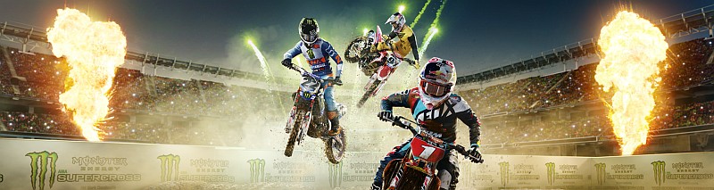 Monster Energy Supercross banner