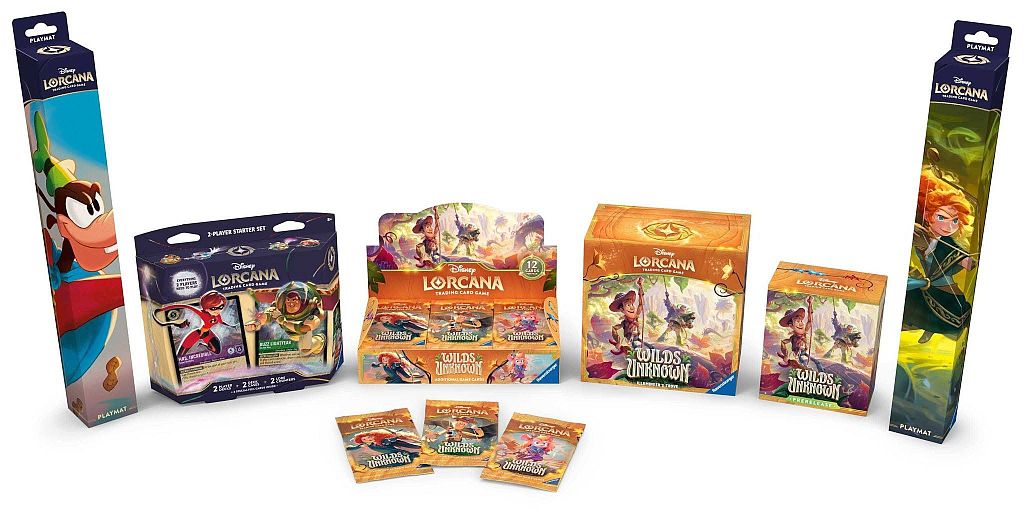 lorcana wilds unknown products